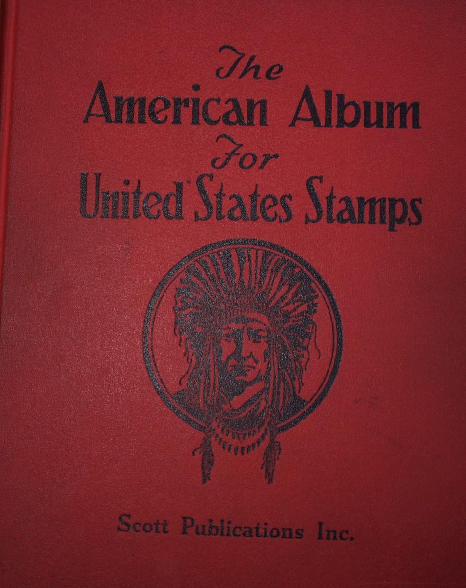 STAMP COLLECTING BOOK FOR US STAMPS