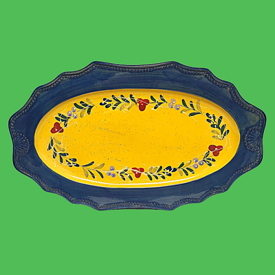 Baum Bros Style Eyes Serving Platter