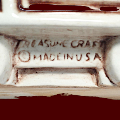 Vintage Treasure Craft Cookie Jar