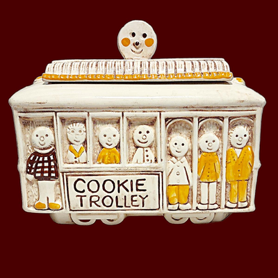 Vintage Treasure Craft Cookie Jar