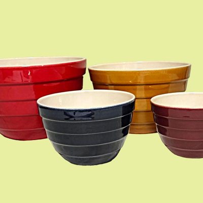 Crate & Barrel Mixing Bowl Set