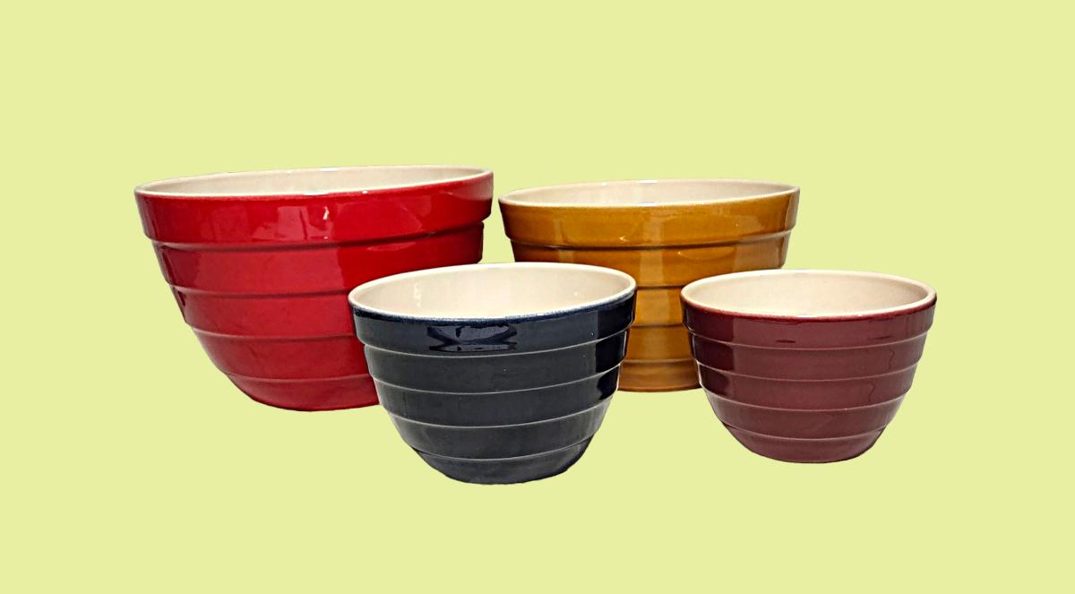 Nesting Glass Mixing Bowls, Set of 4 + Reviews, Crate & Barrel in 2023