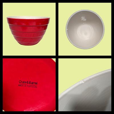 Crate & Barrel Mixing Bowl Set