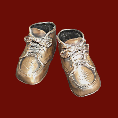 Bronzed Baby Shoes