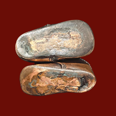 Bronzed Baby Shoes