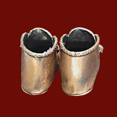 Bronzed Baby Shoes