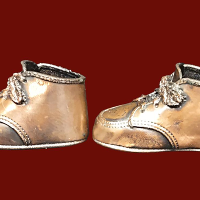 Bronzed Baby Shoes