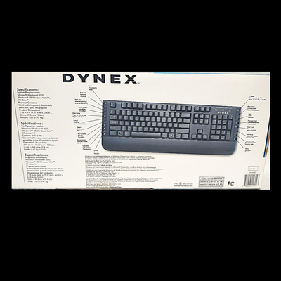 Dynex Multimedia Keyboard (Model DX-WKBD)