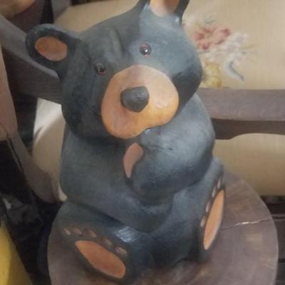 Big Sky carved wooden BEAR