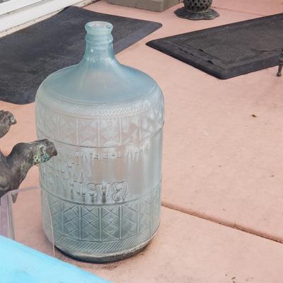 old watter bottle