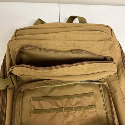 Tactical Tan Backpack
