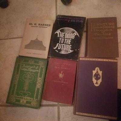 6 old books