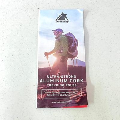 TRAILBUDDY ~ Ultra-Strong Aluminum Cork Trekking Poles