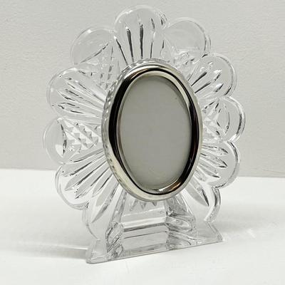 WATERFORD ~ Crystal & Sterling Picture Frame