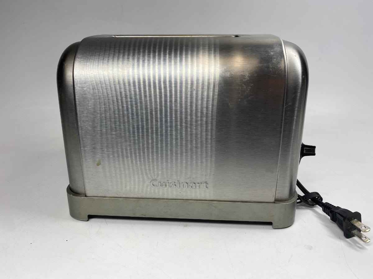 Cuisinart Stainless Classic 2 Slice Toaster Bagel Reheat Defrost