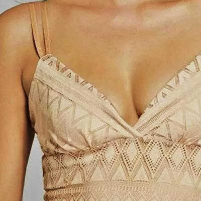 Lace/Tulle Marciano Pretty in Coral Maxi Fluid Dress Spaghetti Straps