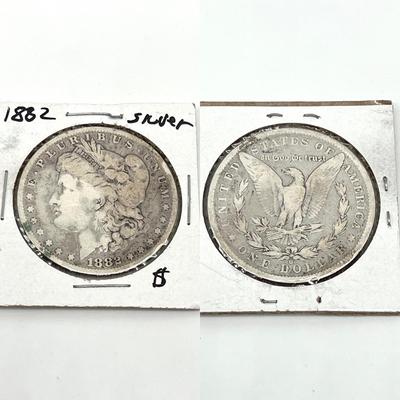 1882 Morgan Silver Dollar ~ One (1)