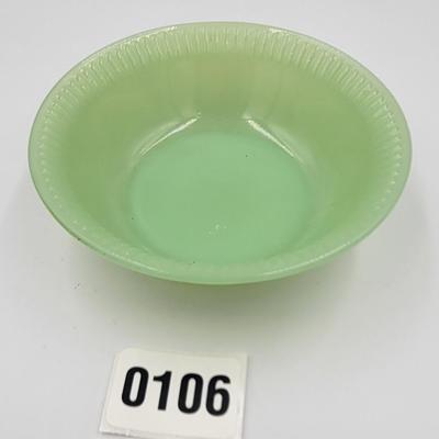 4 Pc Fire King Jadite Dinnerware