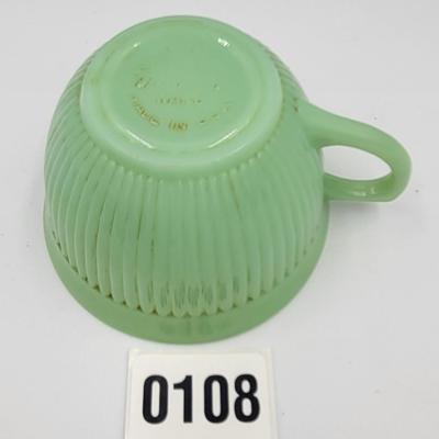 Jadite 4 Pc Fire King Dinnerware