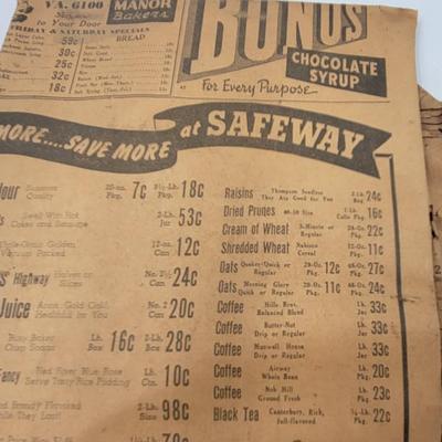 1946 Kansas City Times Newspaper