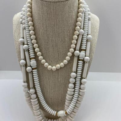 Lot 8: Beaded Necklace Lot