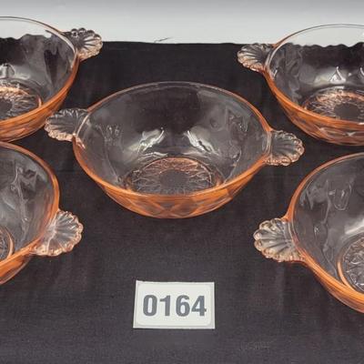 Vintage Anchor Hocking  Desert Bowls