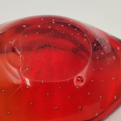 Red Murano Glass