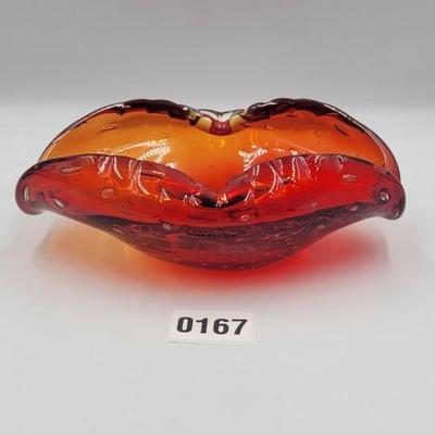 Red Murano Glass
