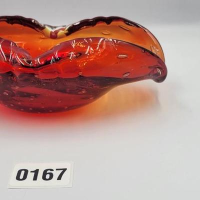Red Murano Glass
