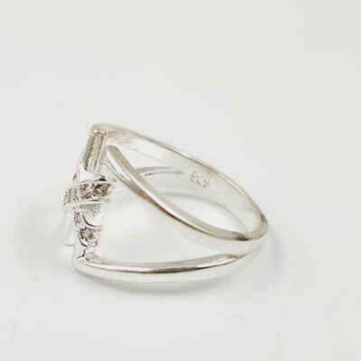.925 SILVER ECLECTIC RING SIZE 6.5