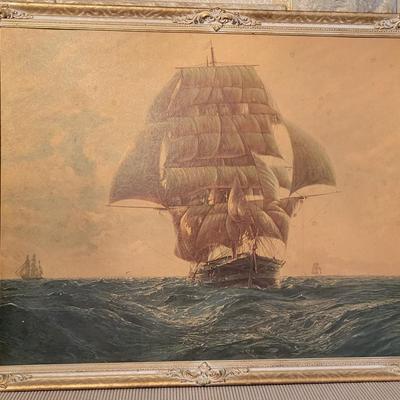 MId Ocean Framed Print