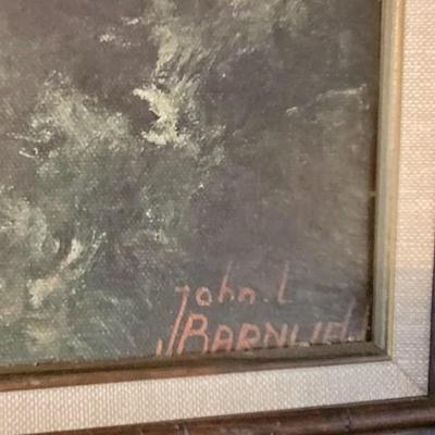 John L Barhum Framed Art