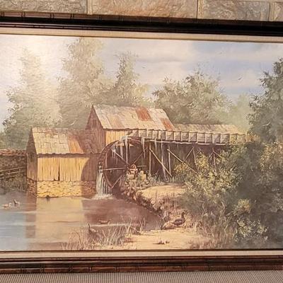 John L Barhum Framed Art