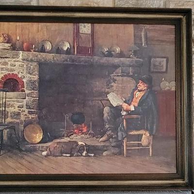 H. Lippencott 1891 Painting