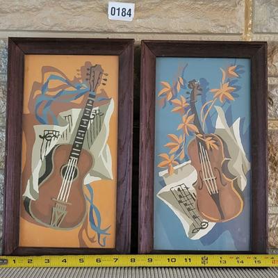 Stringed Instrument Framed Art