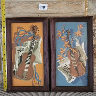 Stringed Instrument Framed Art