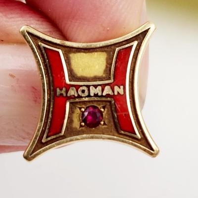 10K VINTAGE SERVICE PIN