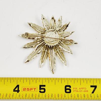 VINTAGE SARAH COVENTRY STARBURST BROOCH