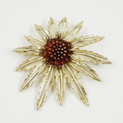 VINTAGE SARAH COVENTRY STARBURST BROOCH