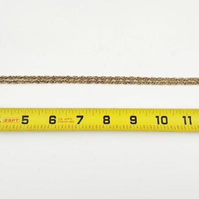 VINTAGE SARAH COVENTRY "LEO" GOLD TONED NECKLACE
