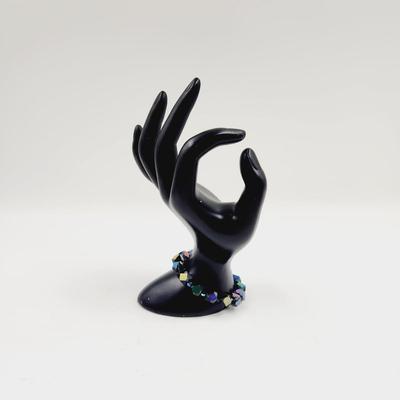 DARK IRIDESCENT COOL STRETCHY BRACELET