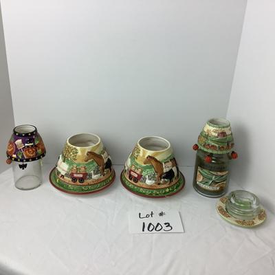 Lot # 1003 Yankee Candle Decor Accessories