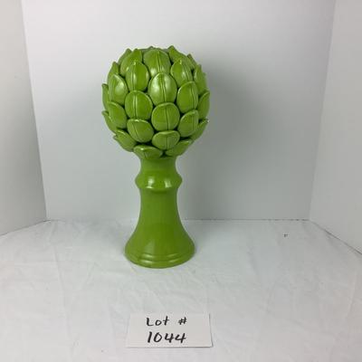 Lot # 1044. Urban Trends Decorative Porcelain Artichoke