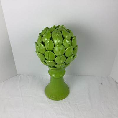 Lot # 1044. Urban Trends Decorative Porcelain Artichoke