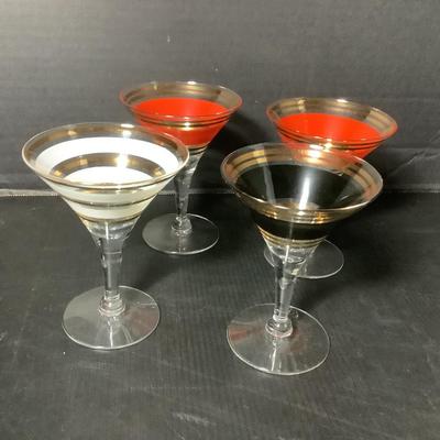 1024 Mikasa Jenny Faw Festive Trinket Dish & Glasses