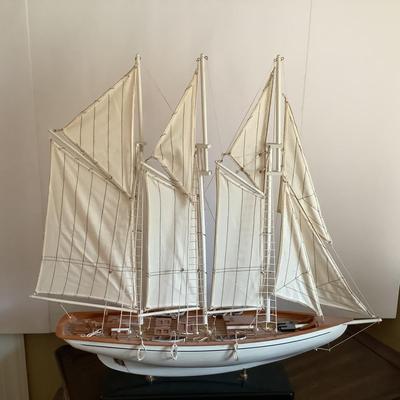 1184 Sailing Barque Boat Model