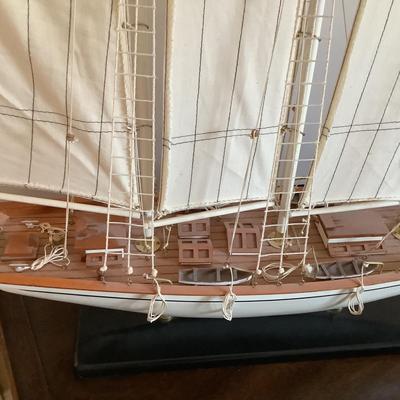 1184 Sailing Barque Boat Model
