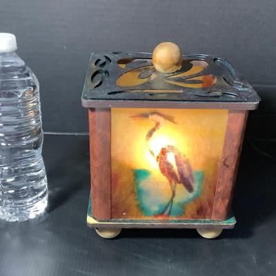 1026 Blue Heron Lamp