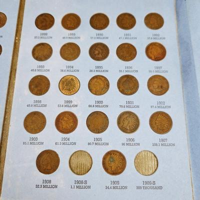 COLLECTION OF MULTI-YEARS INDIAN HEAD CENTS