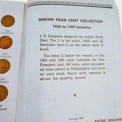 COLLECTION OF MULTI-YEARS INDIAN HEAD CENTS